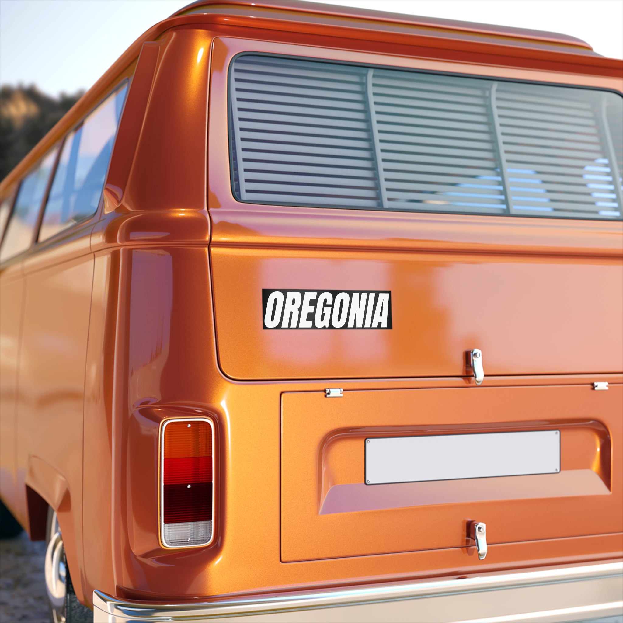 OREGONIA Mark Sticker
